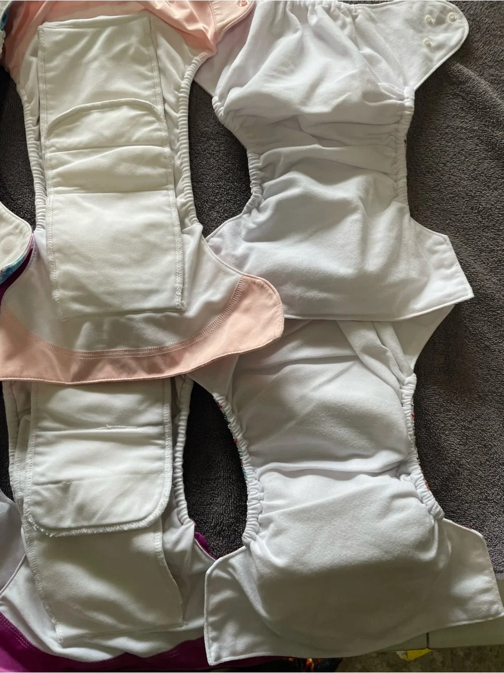 Cloth Diaper Cover Pack – Pink & Magenta Kids Accessories lot #2